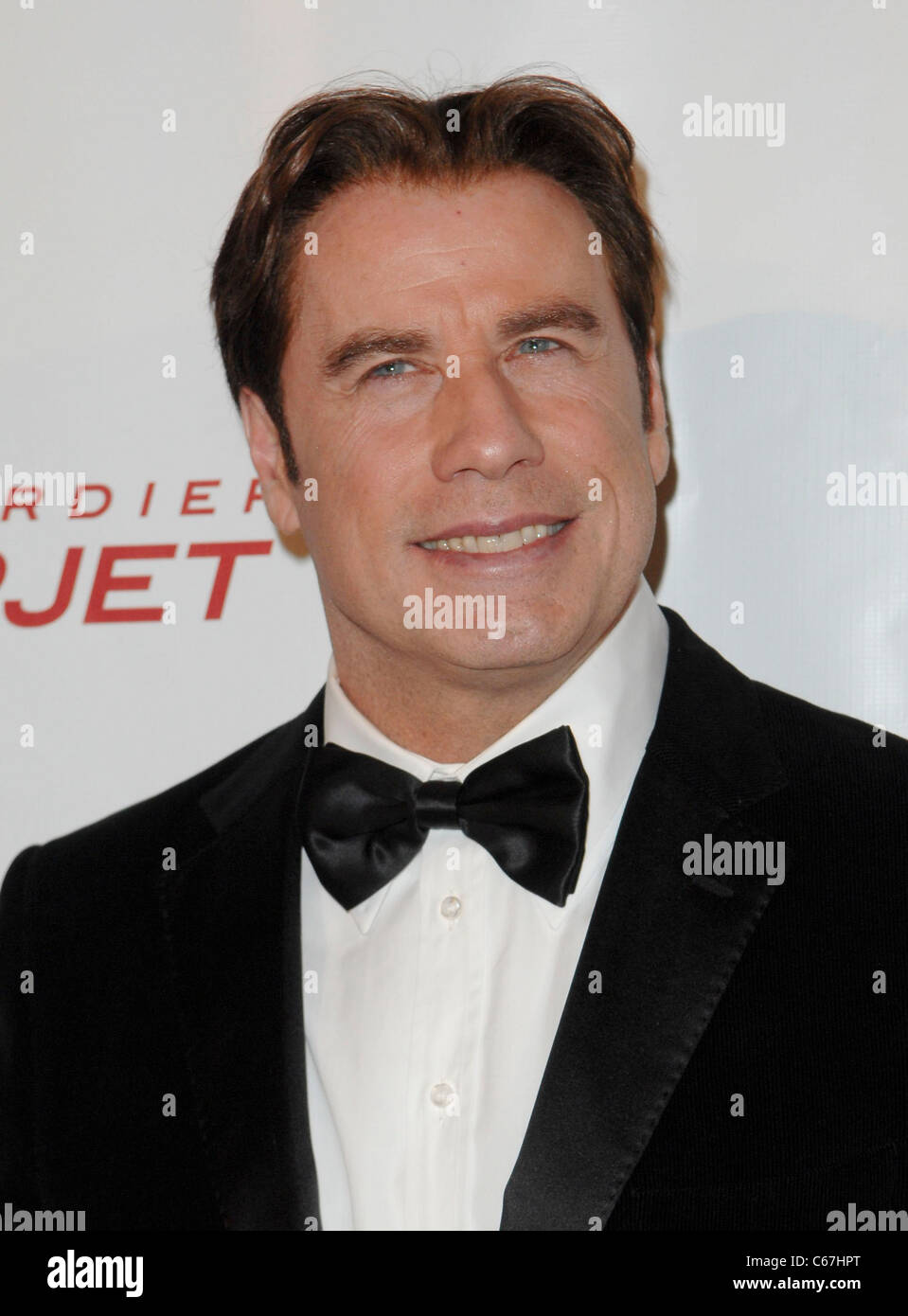 John Travolta im Ankunftsbereich für 8. jährlichen lebenden Legenden der Luftfahrt Awards, Beverly Hilton Hotel, Beverly Hills, CA am 21 Januar, Stockfoto