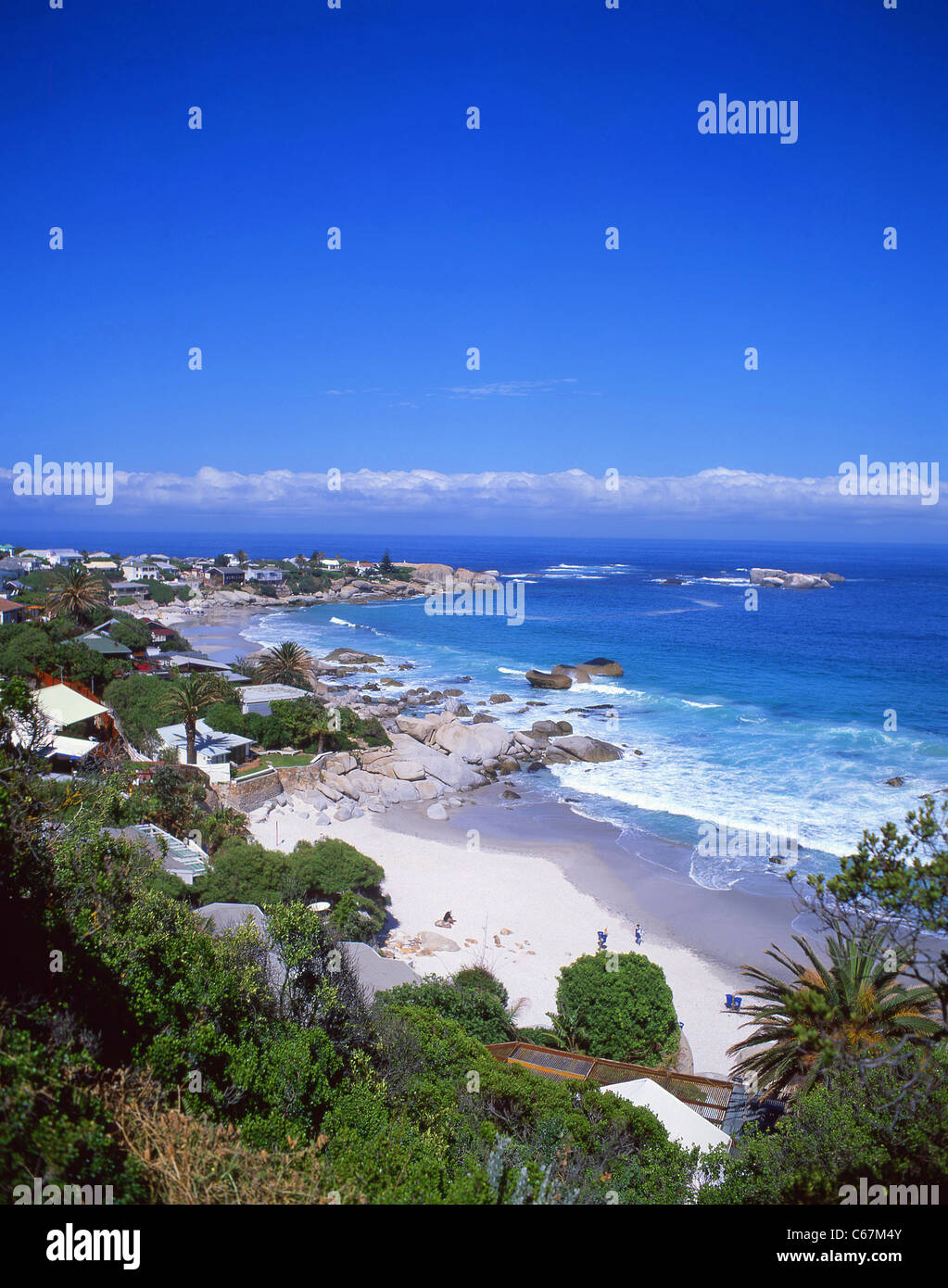 Clifton Beach, Clifton, Kapstadt, Westkap, Südafrika Stockfoto
