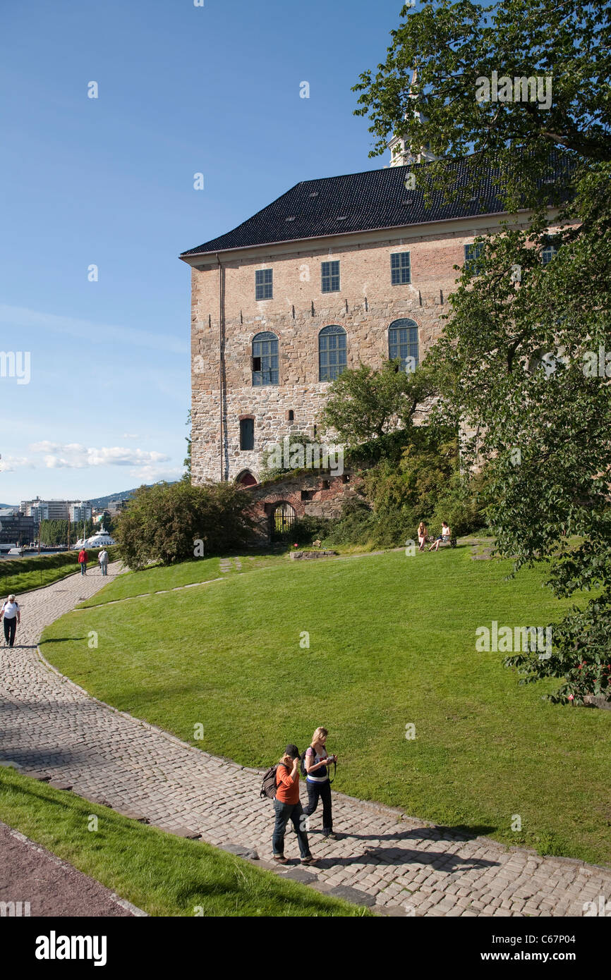 Akerhus Festung Akerhus Burg Zentrum von Oslo, Oslo, Norwegen. Foto: Jeff Gilbert Stockfoto