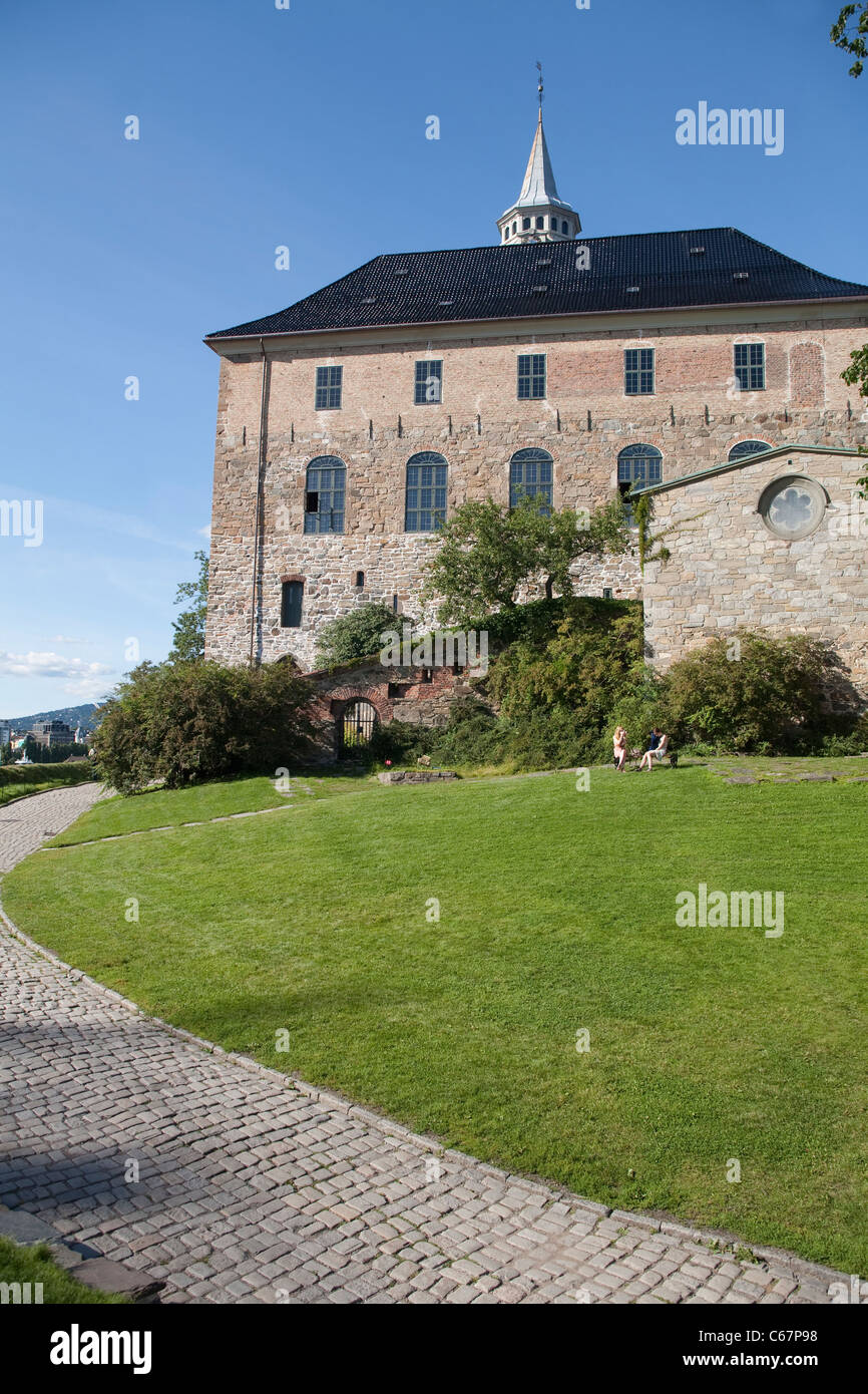 Akerhus Festung Akerhus Burg Zentrum von Oslo, Oslo, Norwegen. Foto: Jeff Gilbert Stockfoto