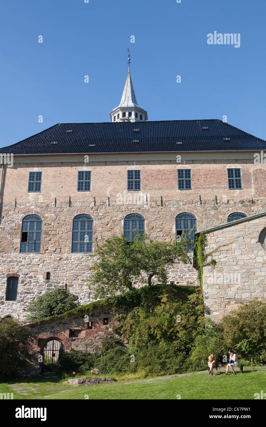 Akerhus Festung Akerhus Burg Zentrum von Oslo, Oslo, Norwegen. Foto: Jeff Gilbert Stockfoto