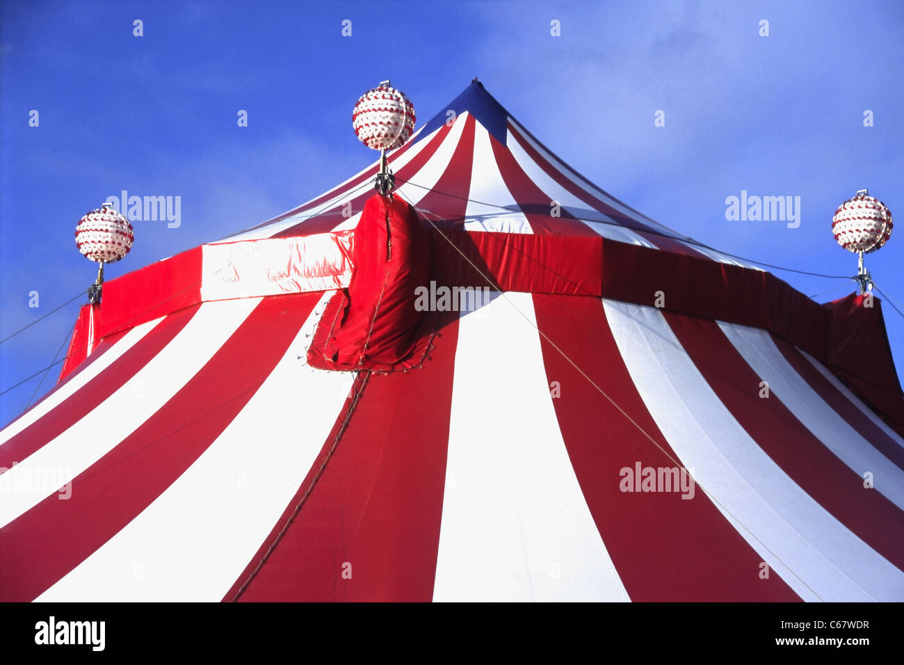 Zirkus Zirkuszelt (Grafik) Stockfoto