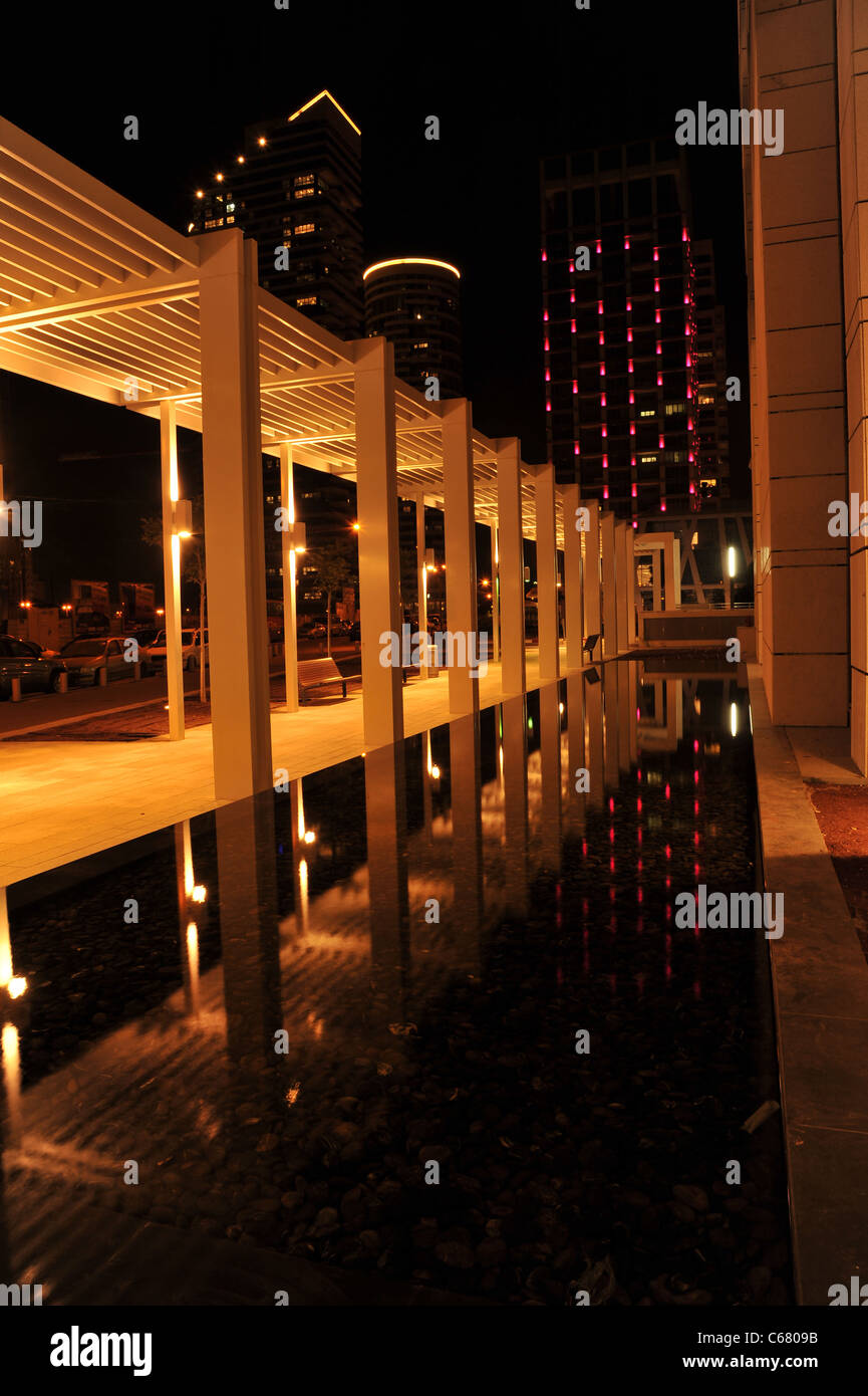 Hohe Gebäude, Wolkenkratzer, Naher Osten Stockfoto