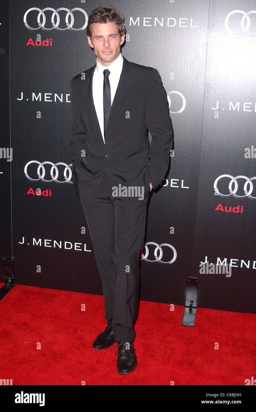 James Marsden im Ankunftsbereich für Audi Golden Globes Woche Kick-Off Party, Cecconis, Los Angeles, CA 9. Januar 2011. Foto von: Jody Cortes/Everett Collection Stockfoto