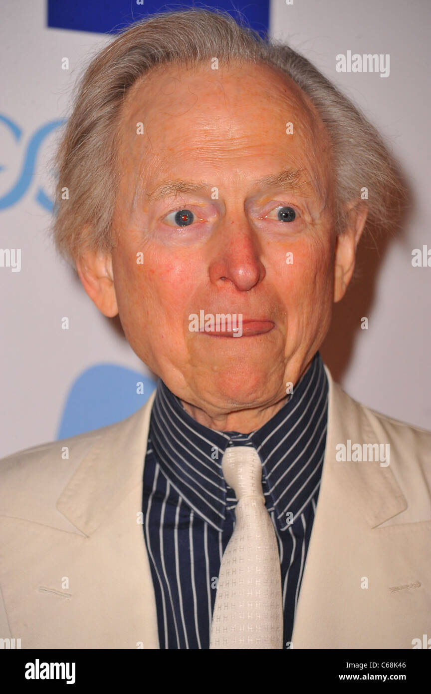 Tom Wolfe im Ankunftsbereich für American Society of Magazine Editors (ASME) 46. Jahresbericht 2011 National Magazine Awards, 583 Park Avenue, New York, NY 9. Mai 2011. Foto von: Gregorio T. Binuya/Everett Collection Stockfoto