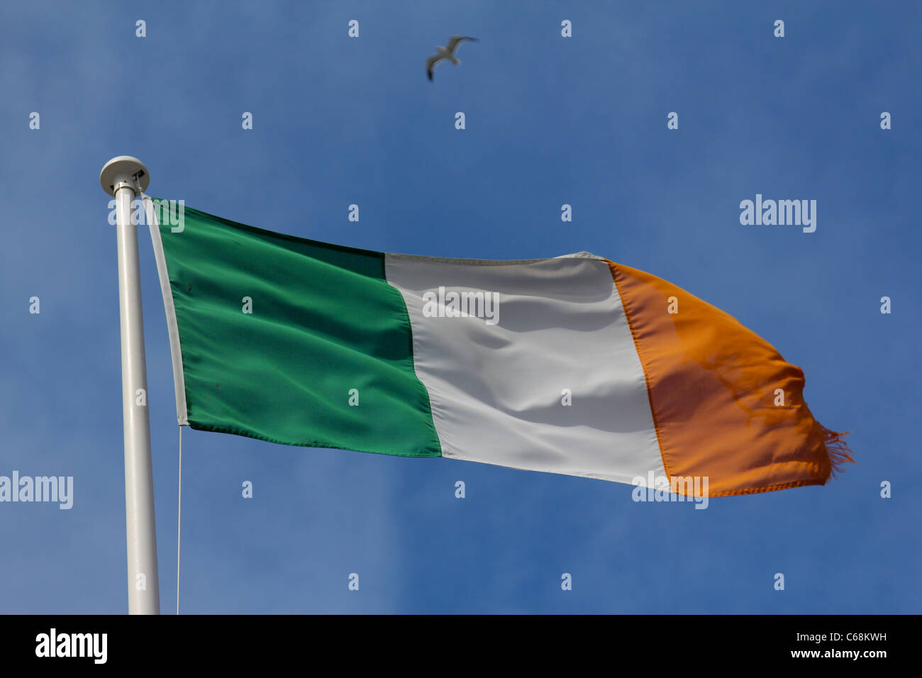 Irland Flagge Stockfoto