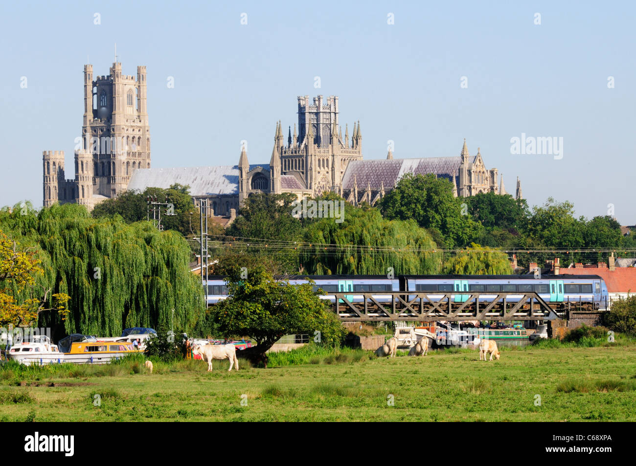 Ely Kathedrale, Ely Cambridgeshire, England, UK Stockfoto