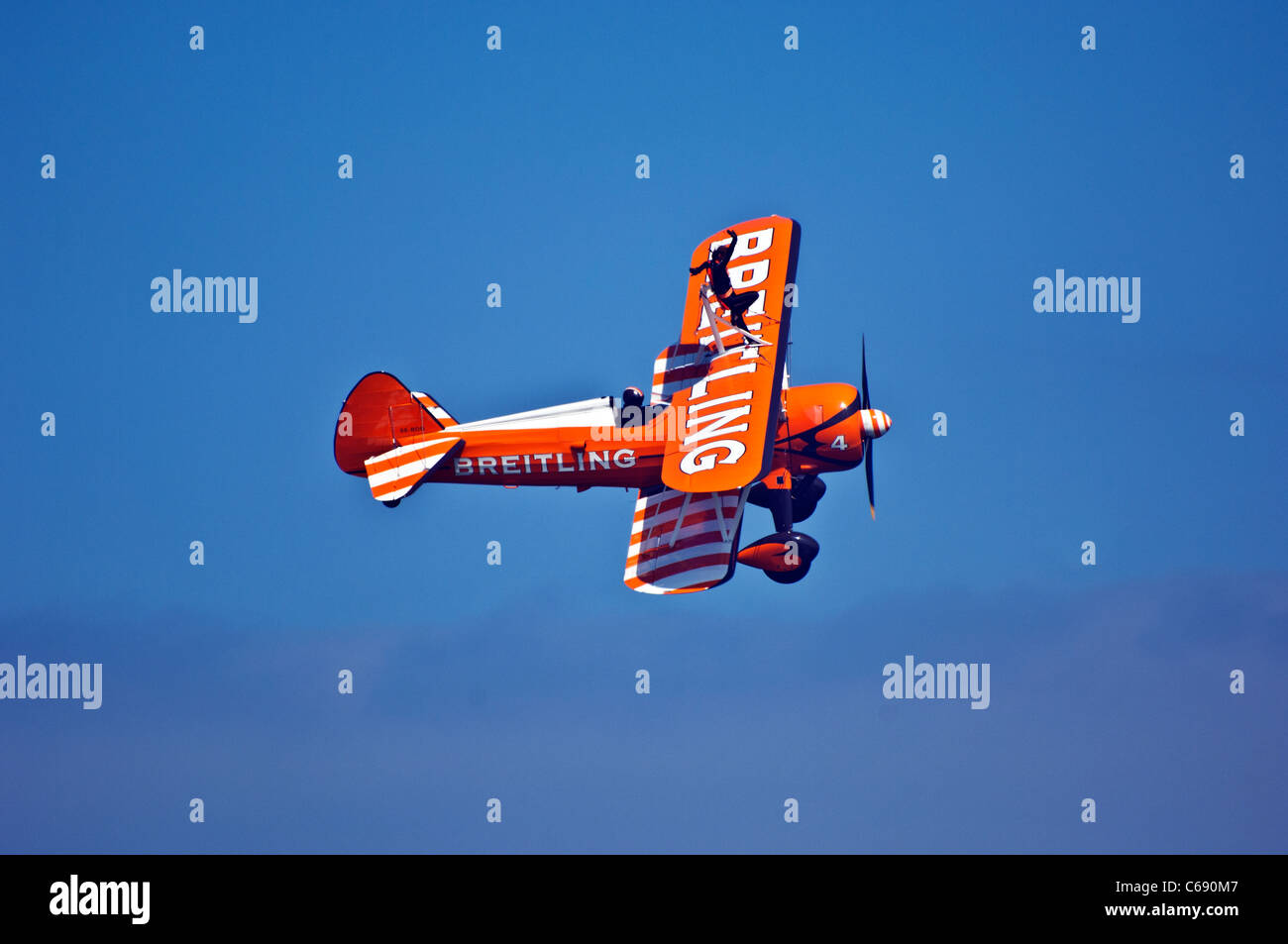 Breitling Wingwalkers bei Sunderland Air show 2011 Stockfoto