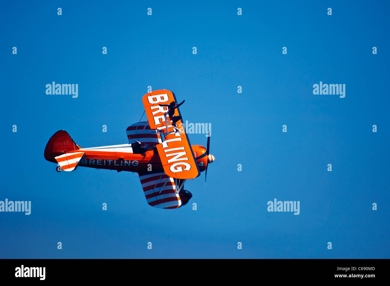 Breitling Wingwalkers bei Sunderland Air show 2011 Stockfoto