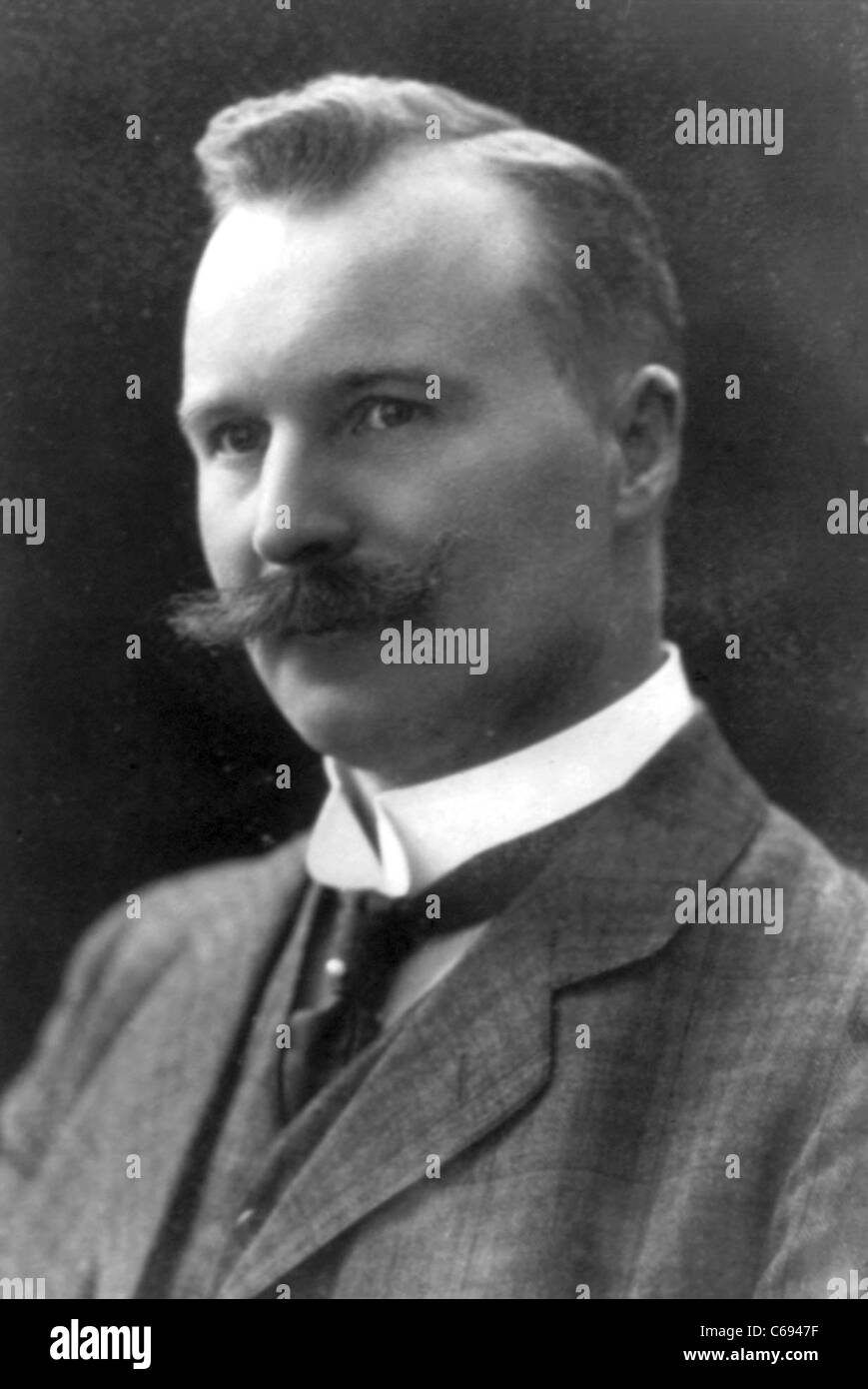 Nils Gustaf Dalén, schwedischer Physiker und Gewinner des Nobelpreises für Physik 1912 Stockfoto