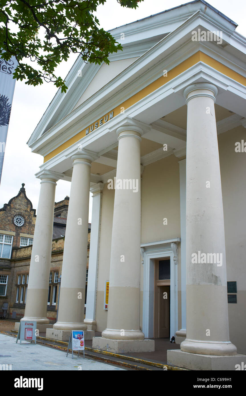 Fassade des New Walk Museum & Kunstgalerie Leicester UK Stockfoto