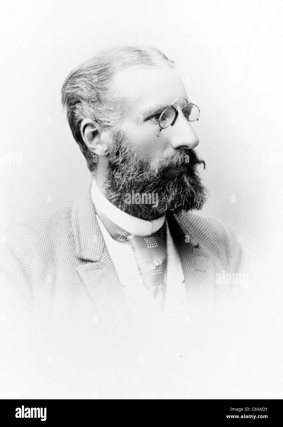 Gustaf Adolf Sellergren, schwedischer Erfinder Stockfoto
