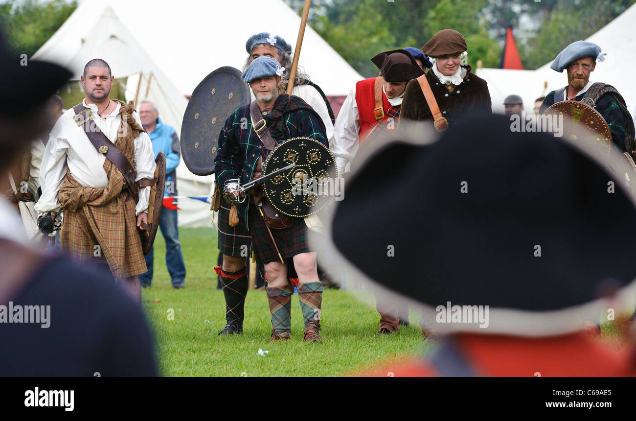 Schottlands Festival der Geschichte in Lanark Stockfoto