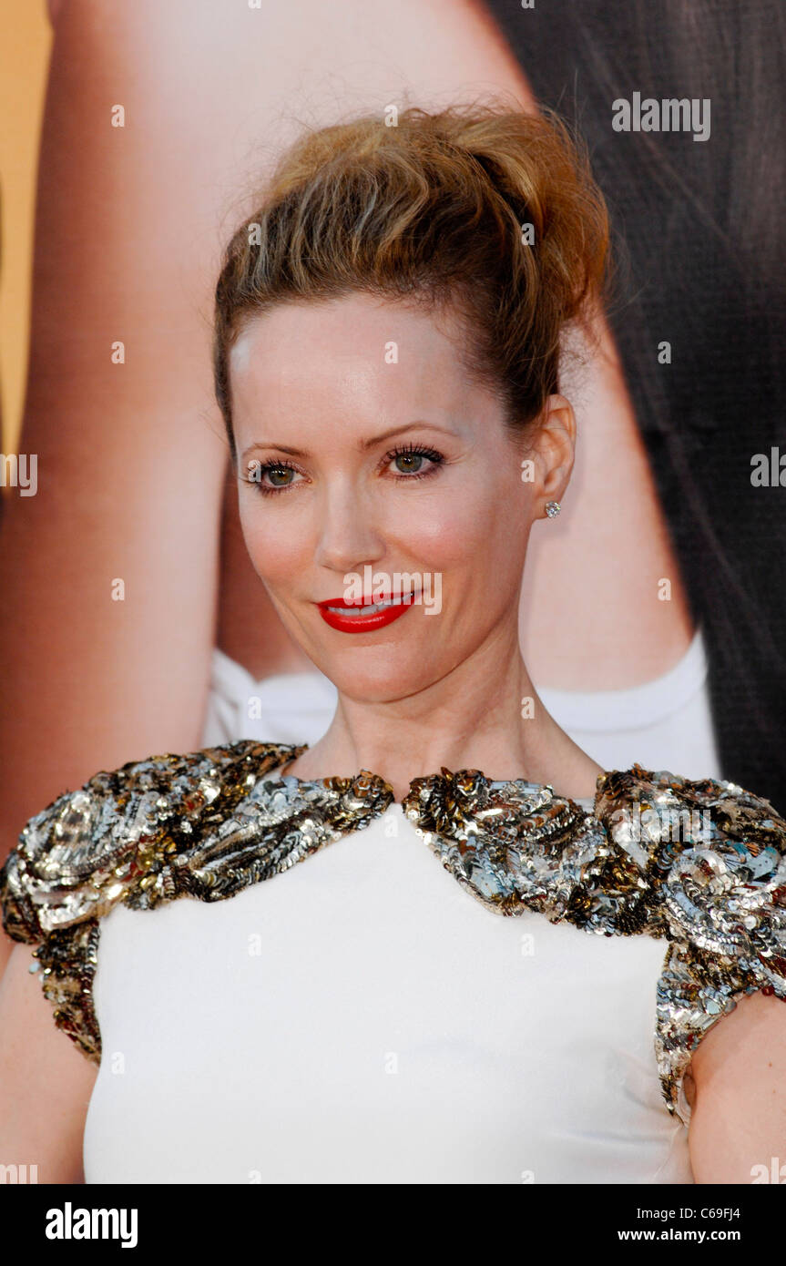 Leslie Mann im Ankunftsbereich für Veränderung-UP Premiere, Village Theatre in Westwood, Los Angeles, CA 1. August 2011. Foto von: Elizabeth Goodenough/Everett Collection Stockfoto