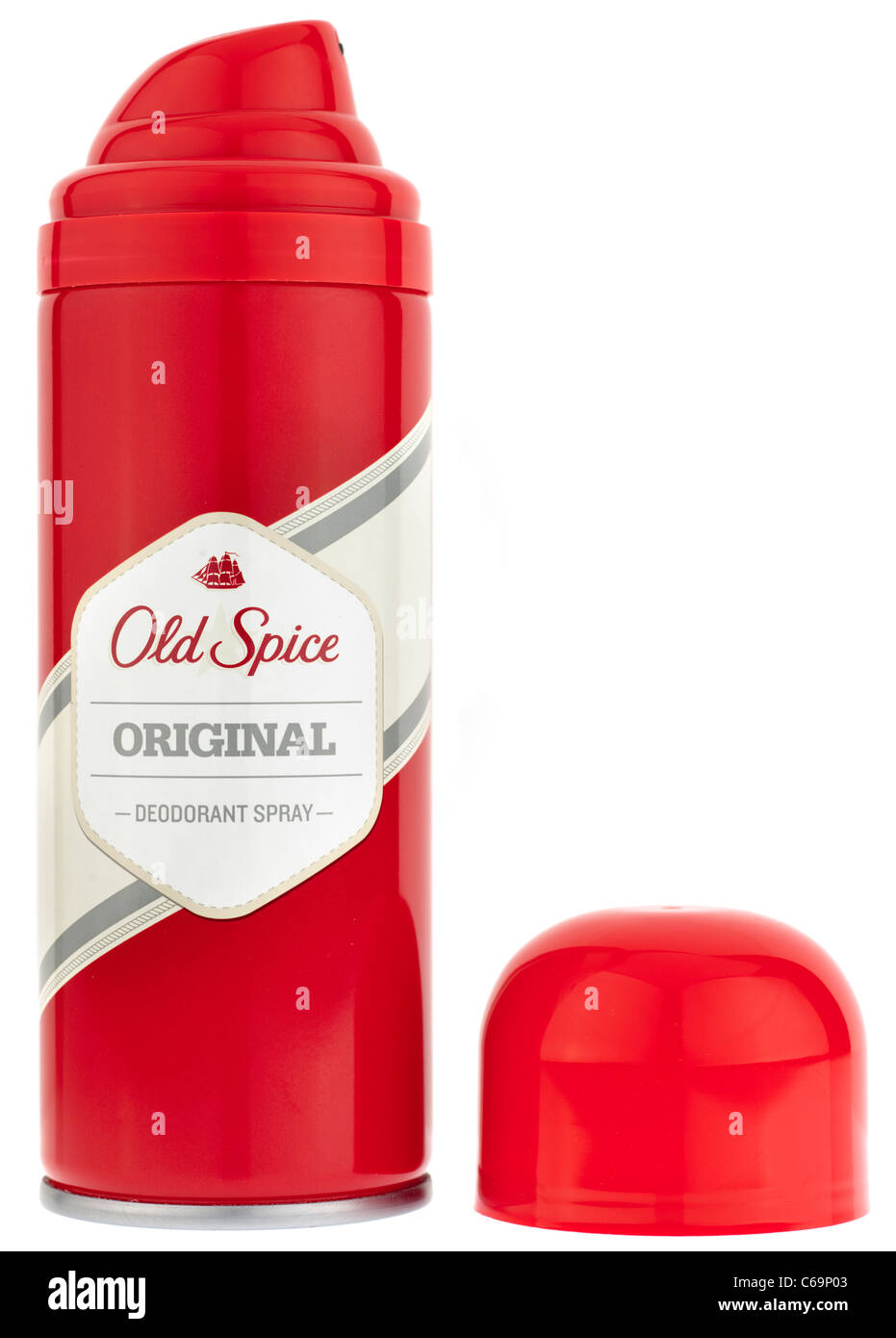 Old Spice original Deodorant spray Stockfoto