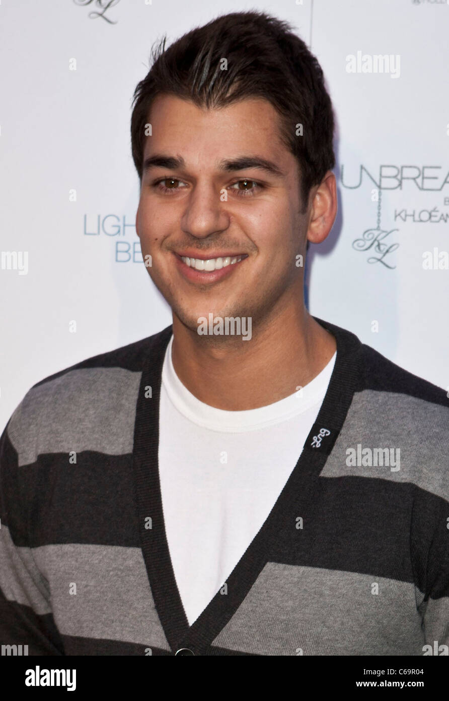 Rob Kardashian in Anwesenheit für unzerbrechlich Fragrance Launch, The Redbury Hotel, Los Angeles, CA 4. April 2011. Foto von: Emiley Schweich/Everett Collection Stockfoto