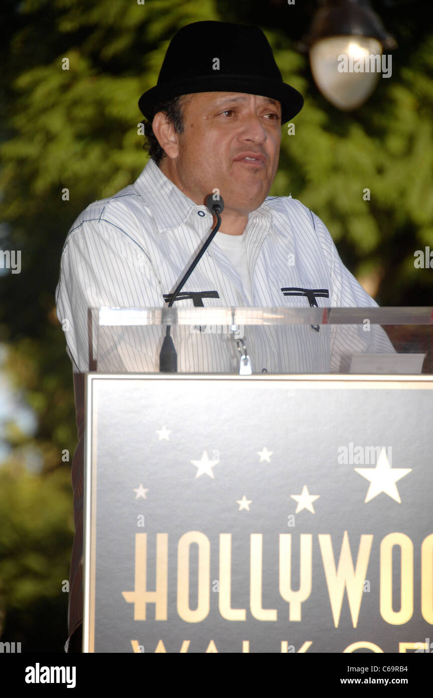 Paul Rodriguez bei der Induktion Zeremonie für Stern auf dem Hollywood gehen von Fame Zeremonie für John Langley, Hollywood Boulevard, Stockfoto