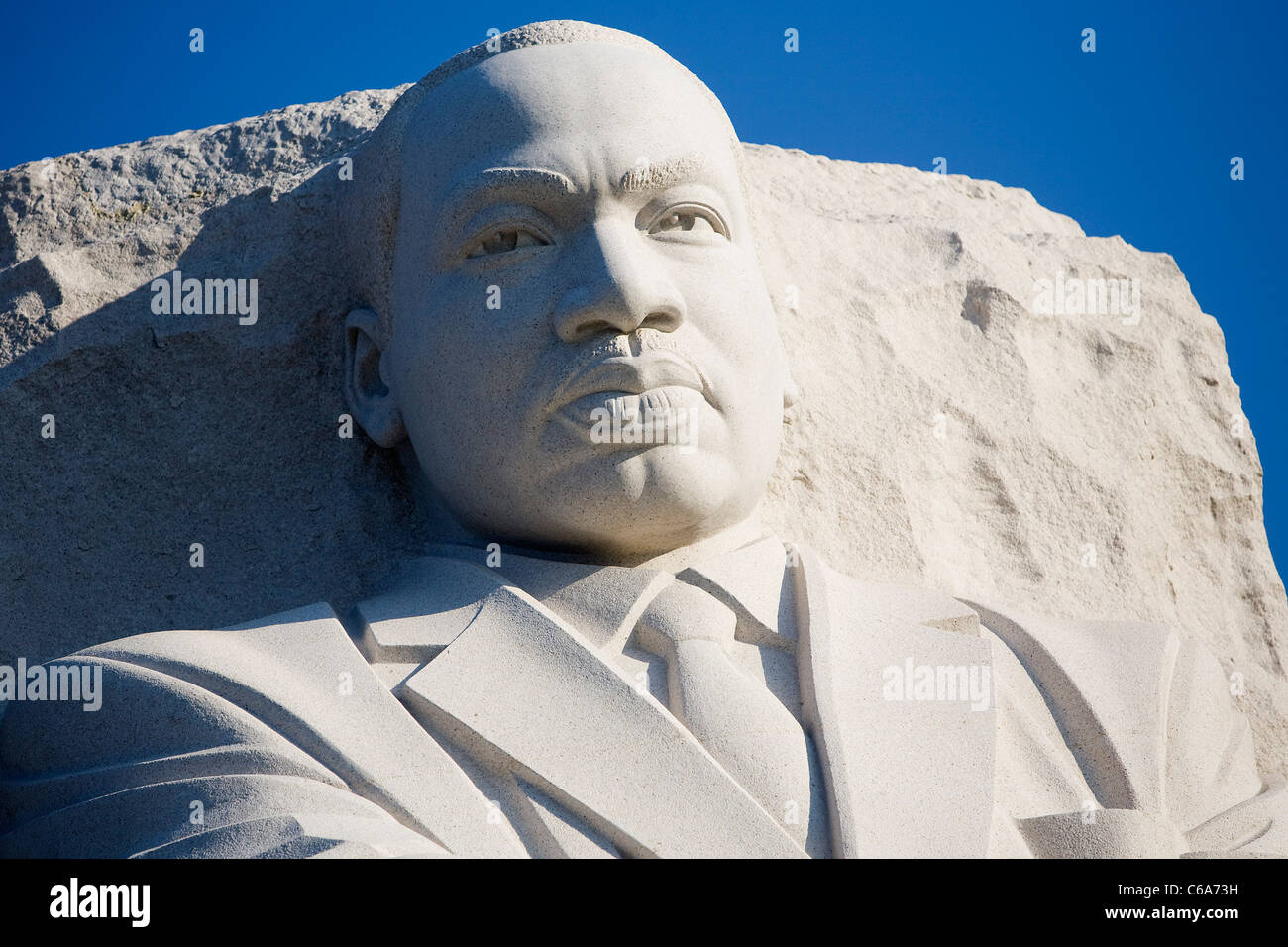 Martin Luther King Jr., Denkmal auf der National Mall in Washington, D.C. Stockfoto