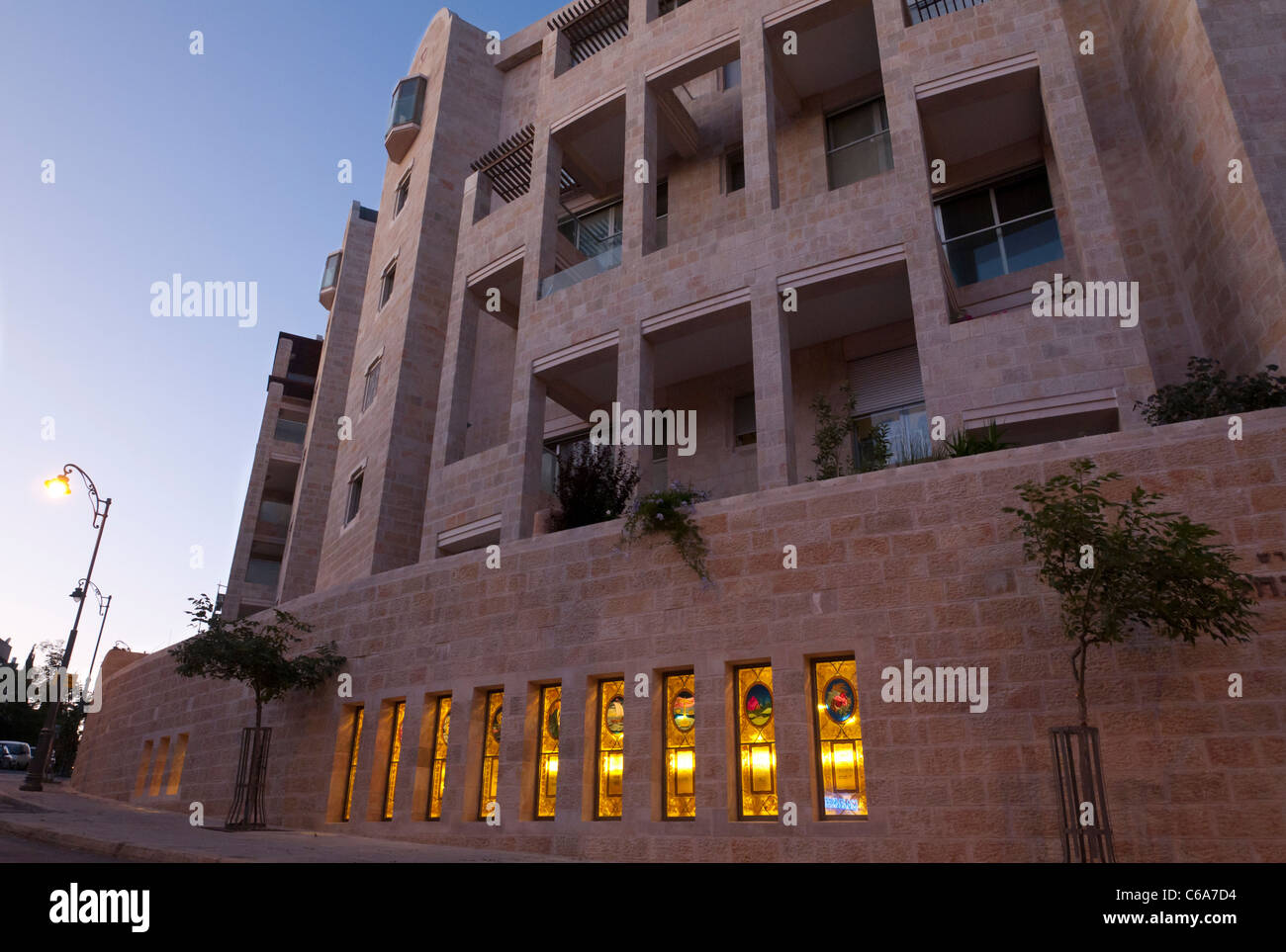 Krone des Königs David. Neue Luxus-Wohnprojekt. Jerusalem. Israel Stockfoto