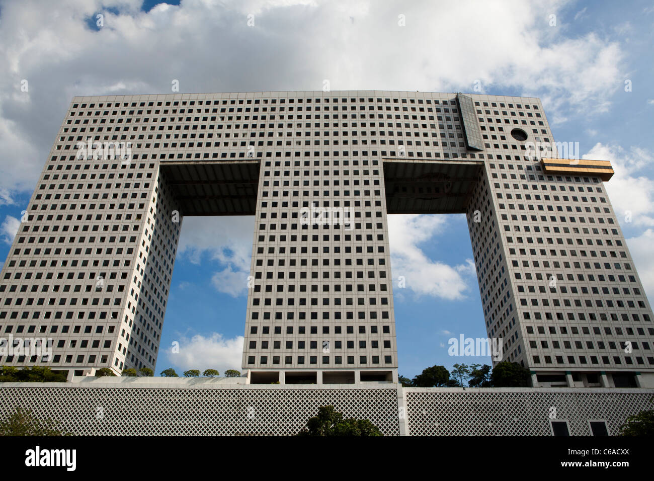 Das Elefant-Gebäude ist eines der berühmtesten Gebäude in Bangkok Dank seiner Ähnlichkeit mit einem Elefanten. Stockfoto