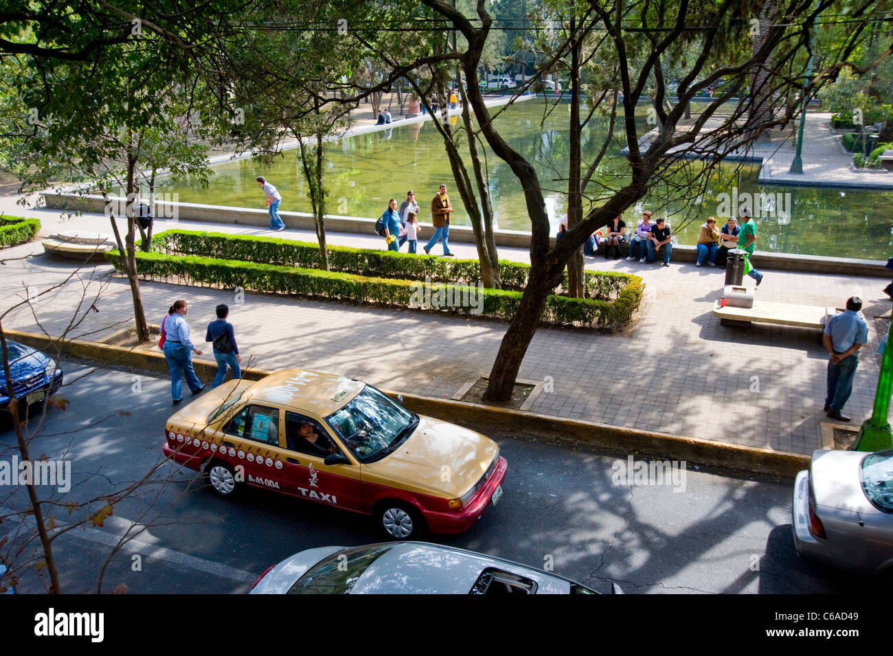 Lincoln Park in Mexiko-Stadt Stockfoto