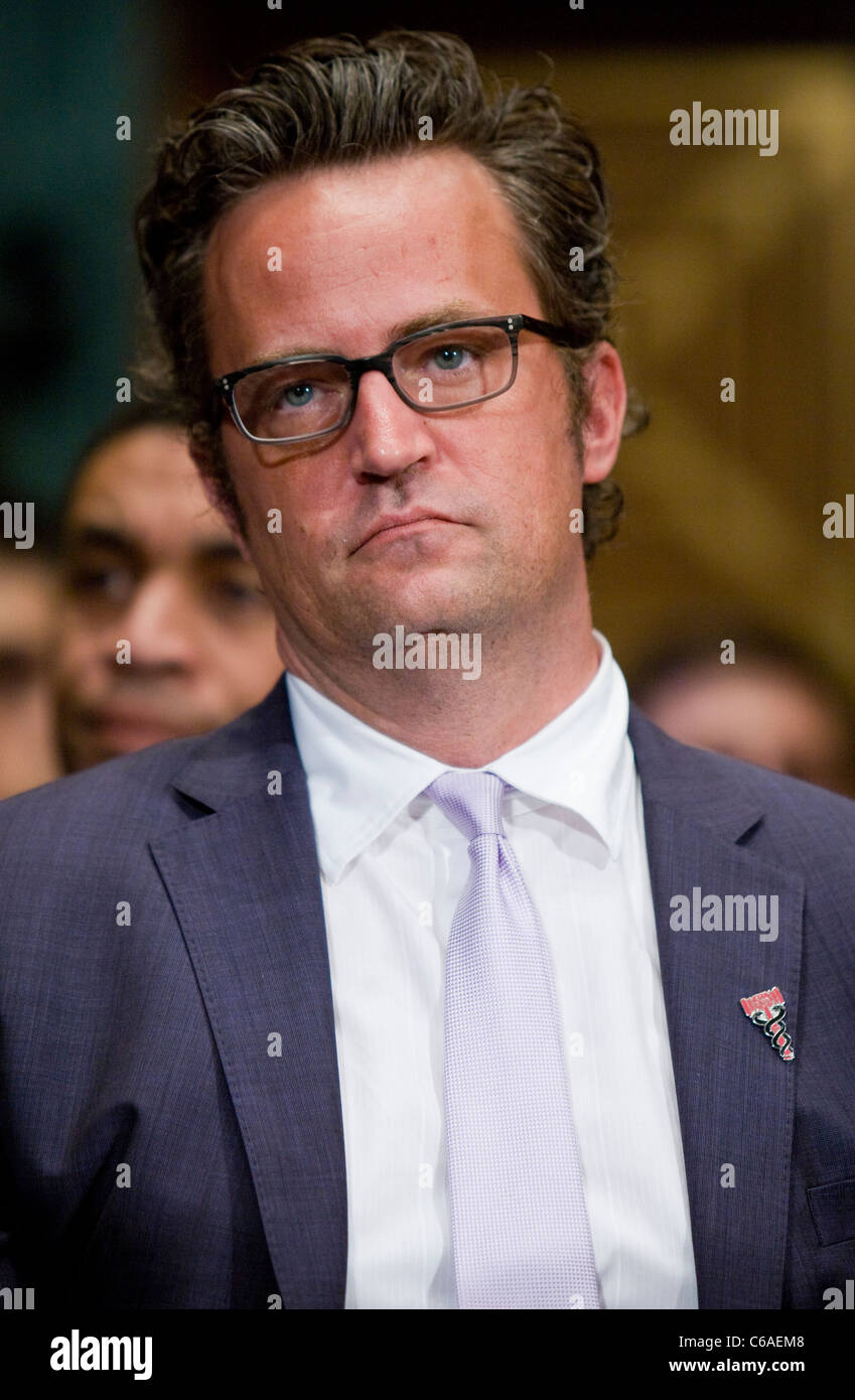 Schauspieler Matthew Perry. Stockfoto