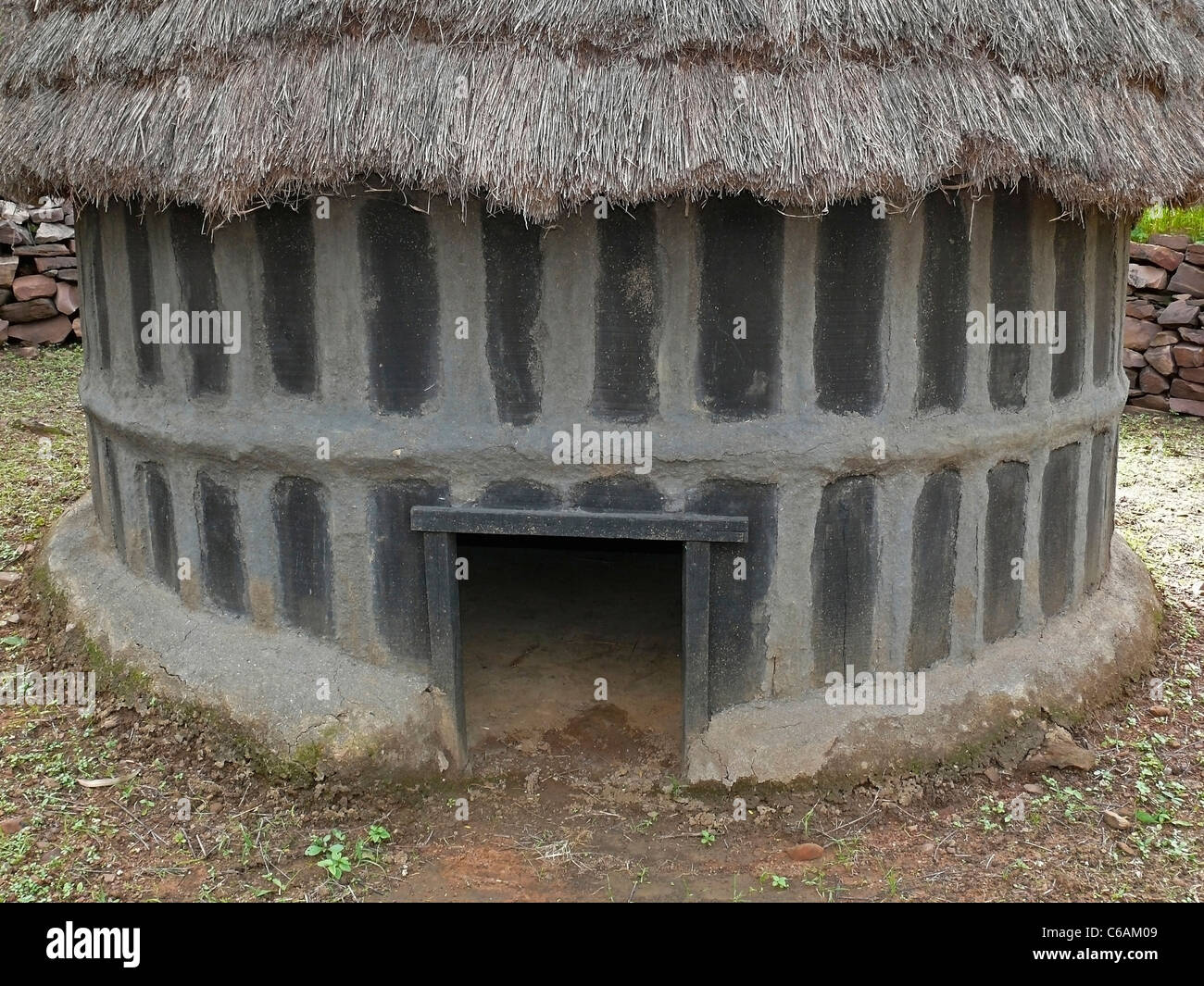 Toda Tribal Tempel, Nilgiri, Tamil Nadu, Indien Stockfoto