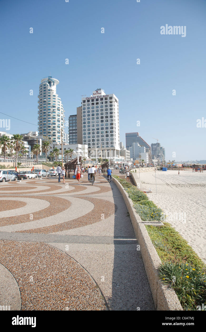 Strand, Tel Aviv, Israel Stockfoto