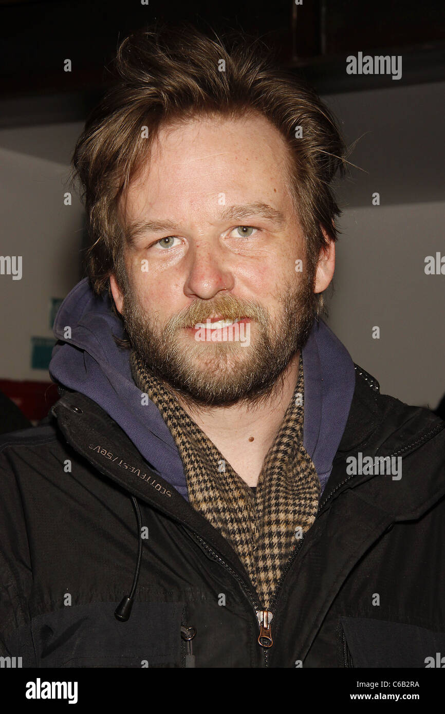 Dallas Roberts Opening Night für die New Yorker Premiere von Happy Now? von Lucinda Coxon gehalten 59E59 Theater - nach der Party neu Stockfoto