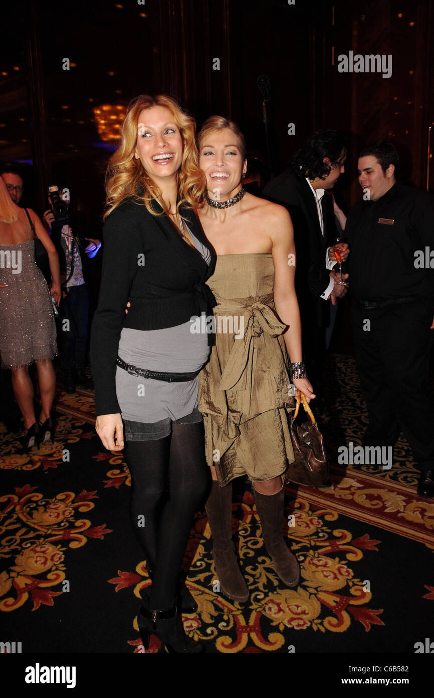 Yasmina Filali, Tanja Wenzel im 60. Berlin Internationale Filmfestspiele (Berlinale) - Movie Meets Media - Ritz Carlton. Stockfoto