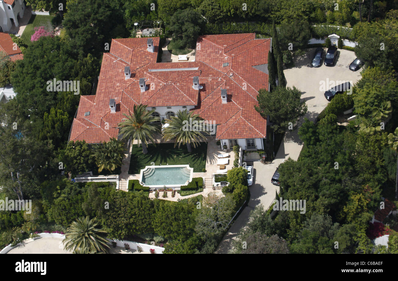 Luftbild Des Hauses David Beckham Und Victoria Beckham Leben In