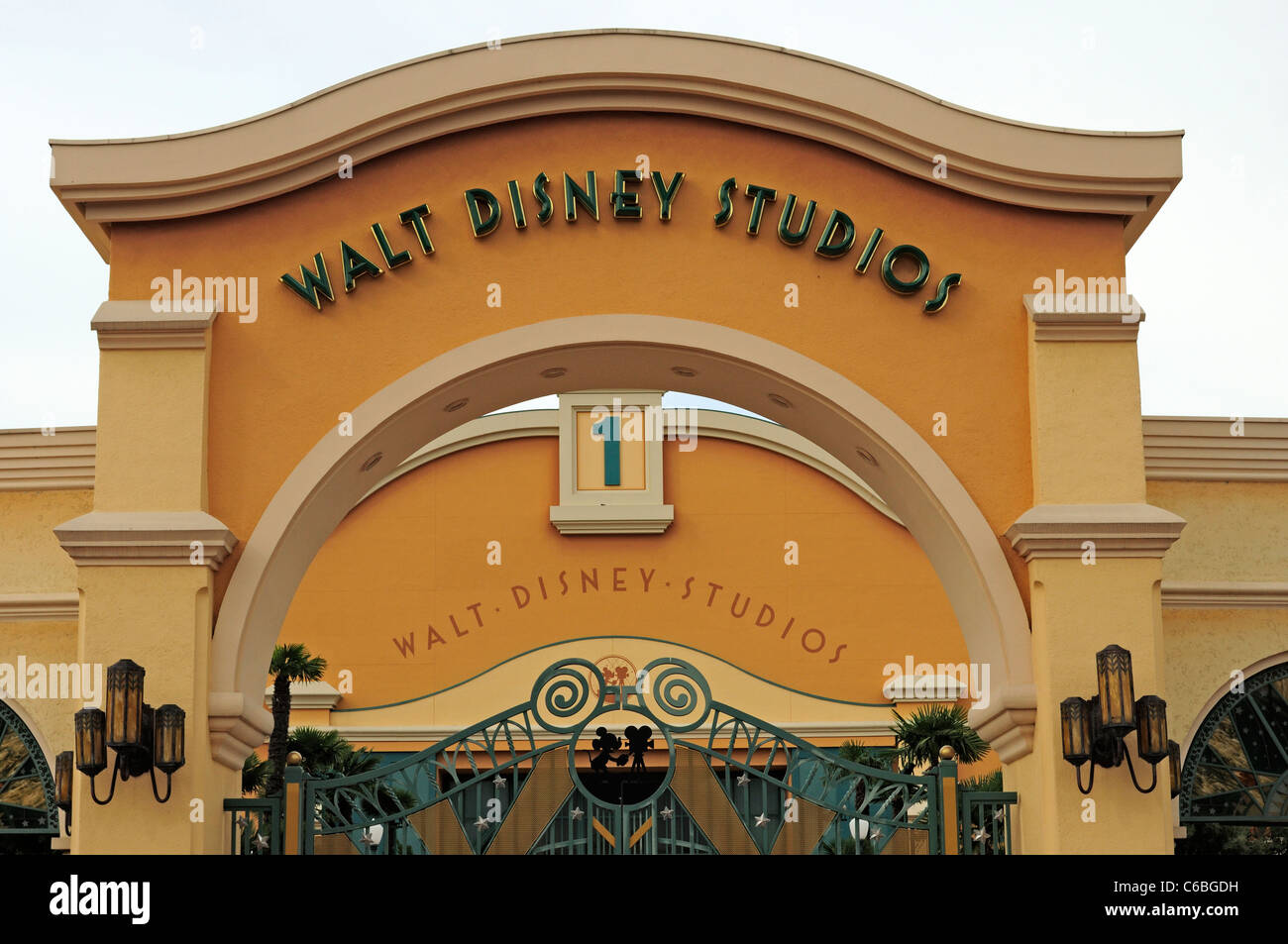 Walt Disney Studios. Disneyland Resort Paris. Stockfoto
