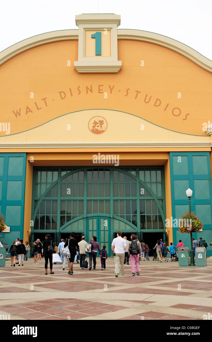 Walt Disney Studios. Disneyland Resort Paris. Stockfoto