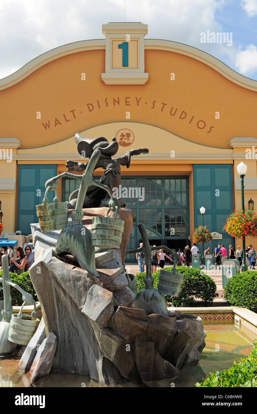Walt Disney Studios. Disneyland Resort Paris. Stockfoto