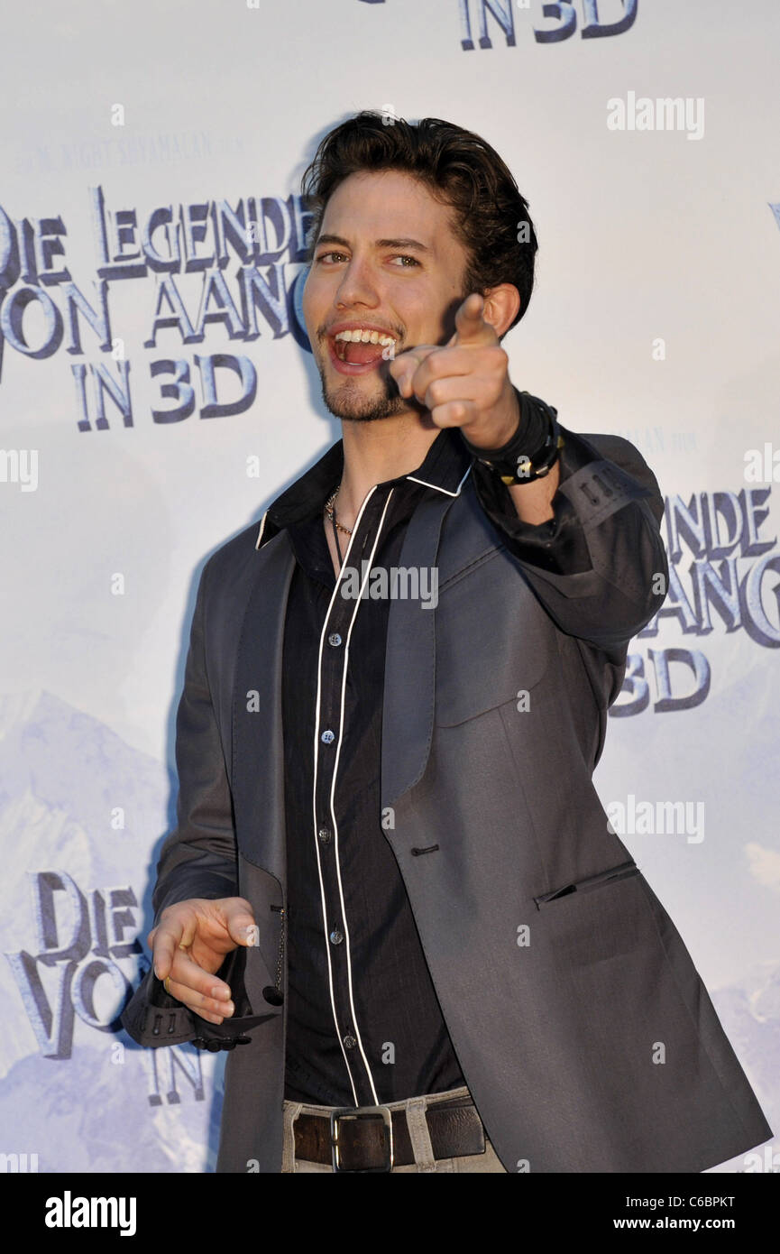 Jackson Rathbone bei einem Fototermin für den Film "Sterben Legende von Aang" ("The Last Airbender") im Hotel de Rome. Berlin, Deutschland- Stockfoto