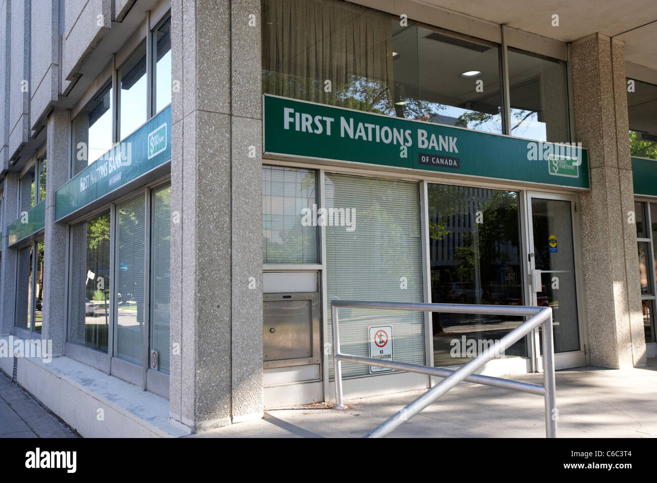 erste Nationen Bank von Kanada Zweig Winnipeg Manitoba Kanada Stockfoto