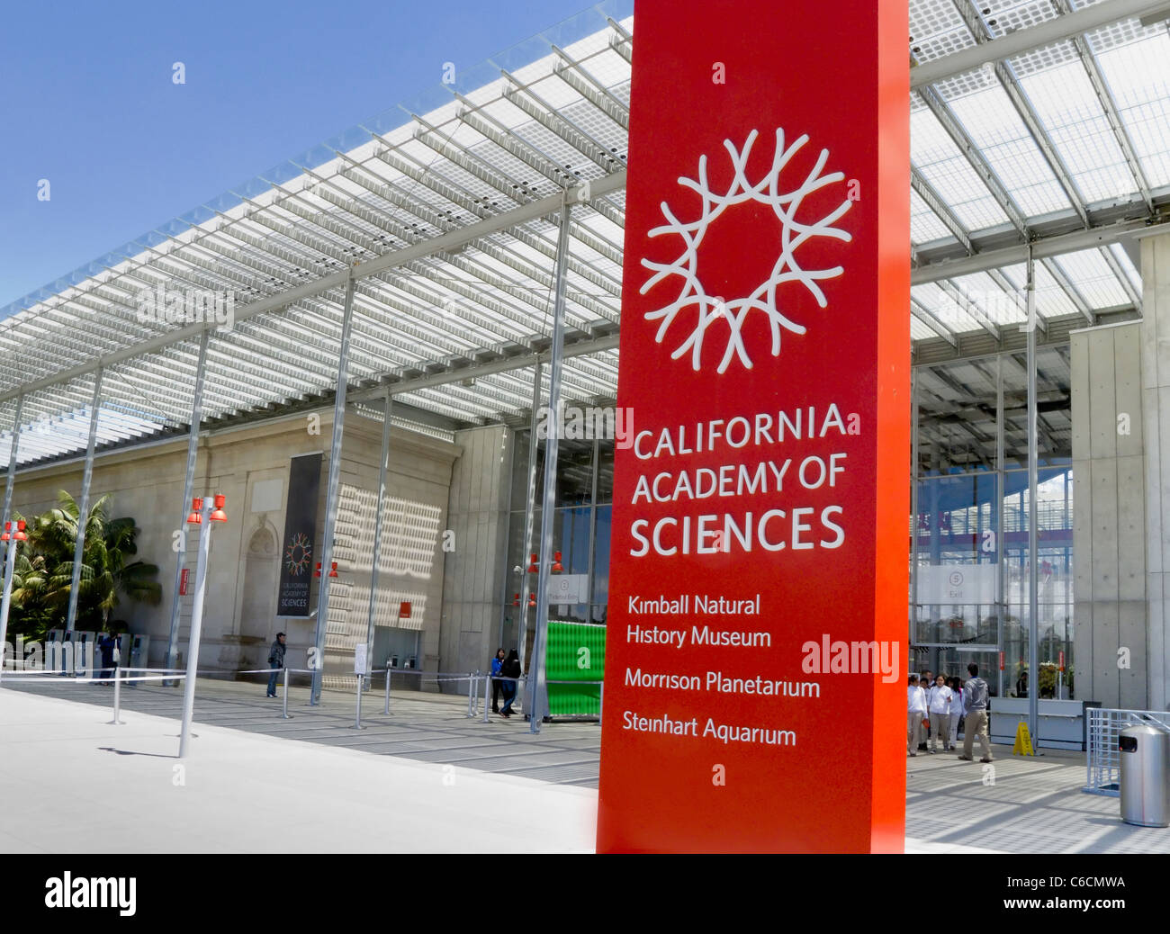 Die California Academy of Sciences, San Francisco Golden Gate Park Stockfoto