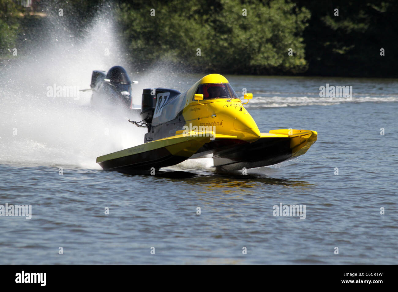 Formel 4 Powerboat Racing Stockfoto