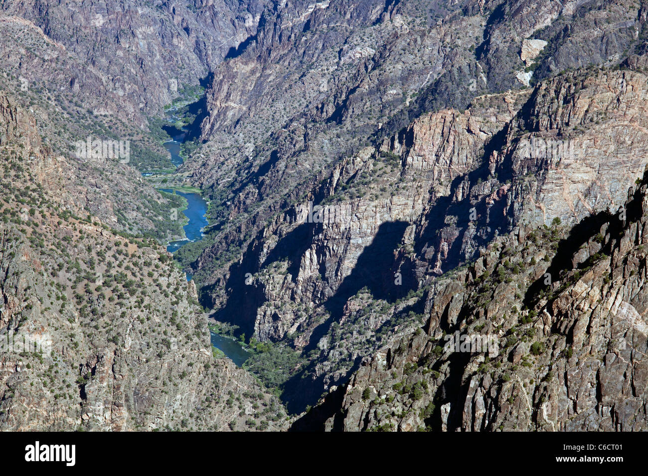 Montrose, Colorado - Black Canyon des Gunnison National Park. Stockfoto