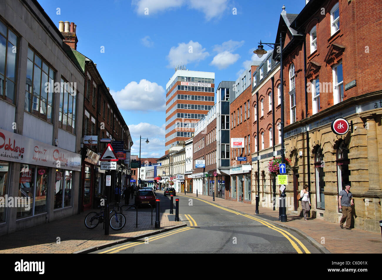 Queen Sie Street, Maidenhead, Royal Borough of Windsor und Maidenhead, Berkshire, England, Vereinigtes Königreich Stockfoto