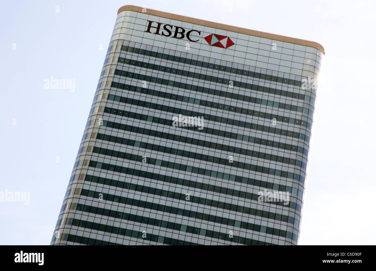 HSBC-Gebäude, Canary Wharf, London Stockfoto