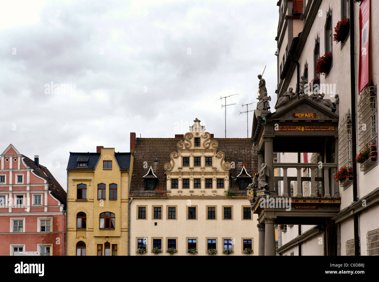 Wittenberg, Stadt der Reformation; Stadt der Reformation Stockfoto