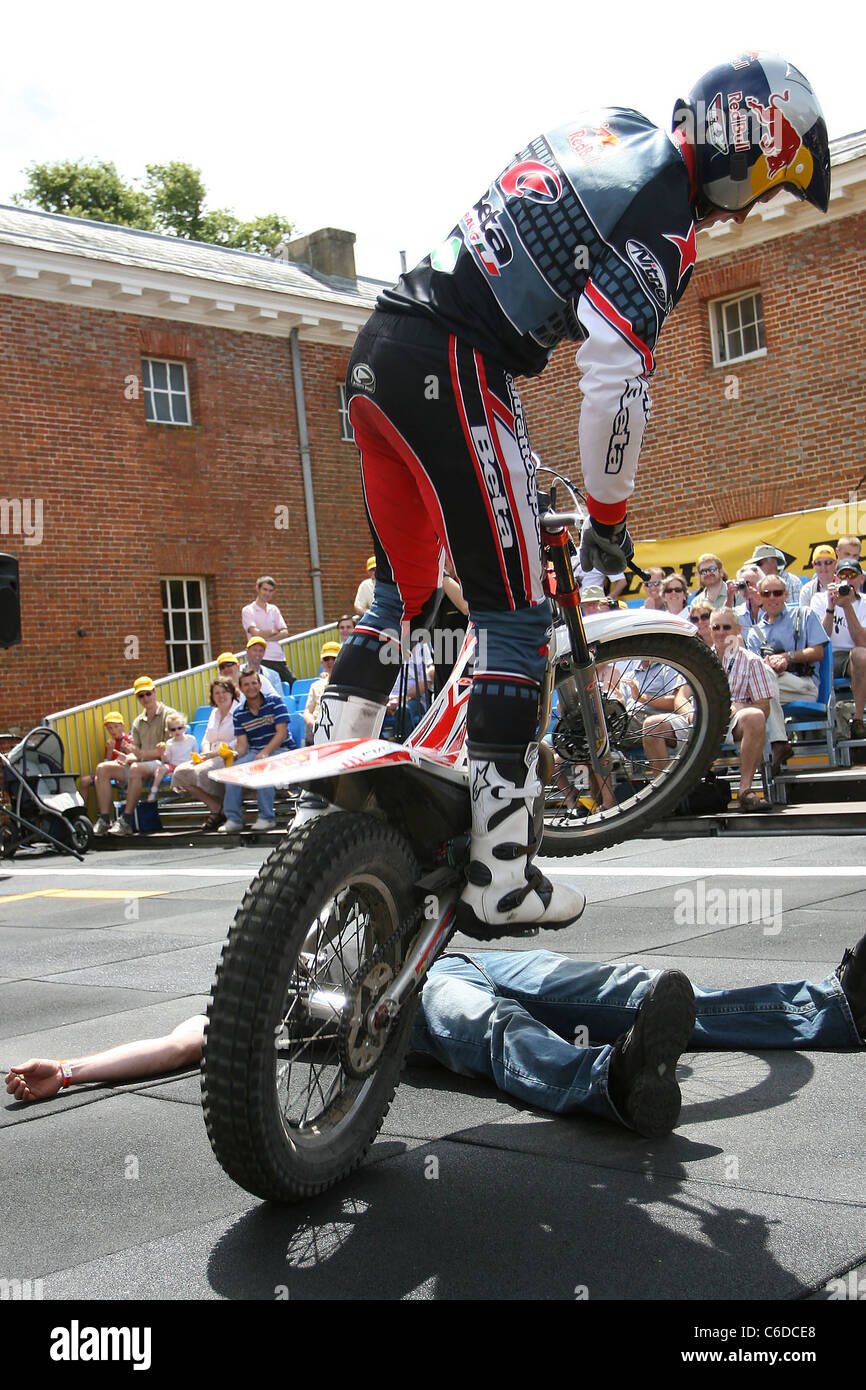 Dougie Lampkin Goodwood Festival of Speed West Sussex, England - 01.07.10 Marcus Dodridge/Goodwood Stockfoto