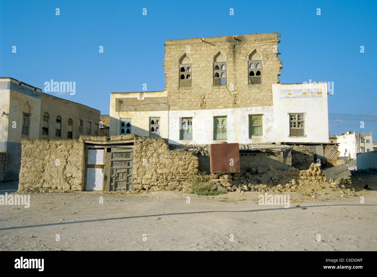 Altstadt, alten, Al-Hafah, Salalah, alte Stadt von Salalah, Al-Hafah ändern Stockfoto