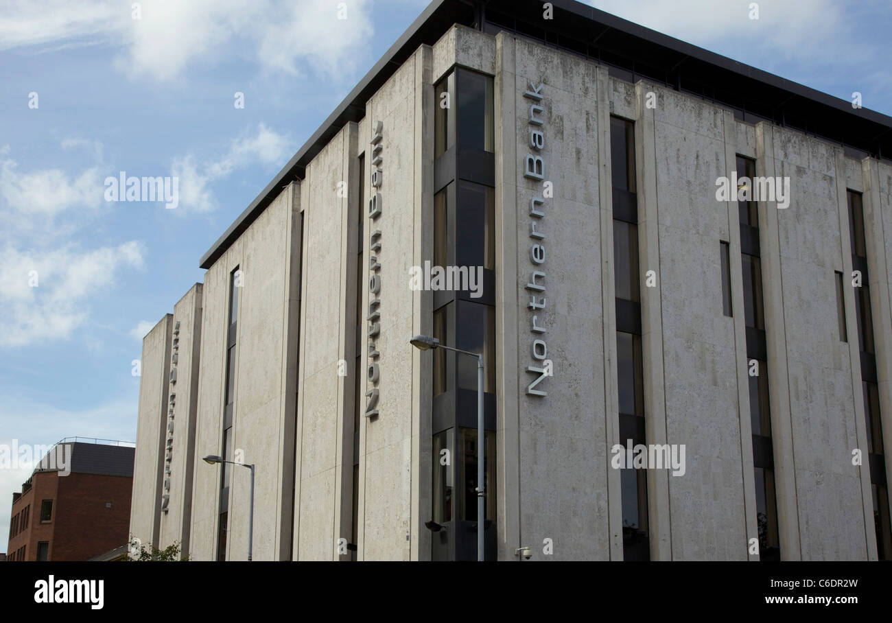 Northern Bankgebäude im Stadtzentrum von Belfast, Nordirland Stockfoto