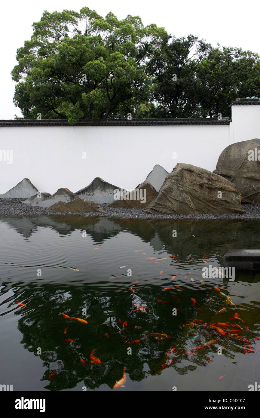 Suzhou Museum, entworfen von IM Pei, Suzhou, Jiangsu, China.12-Aug-2011 Stockfoto