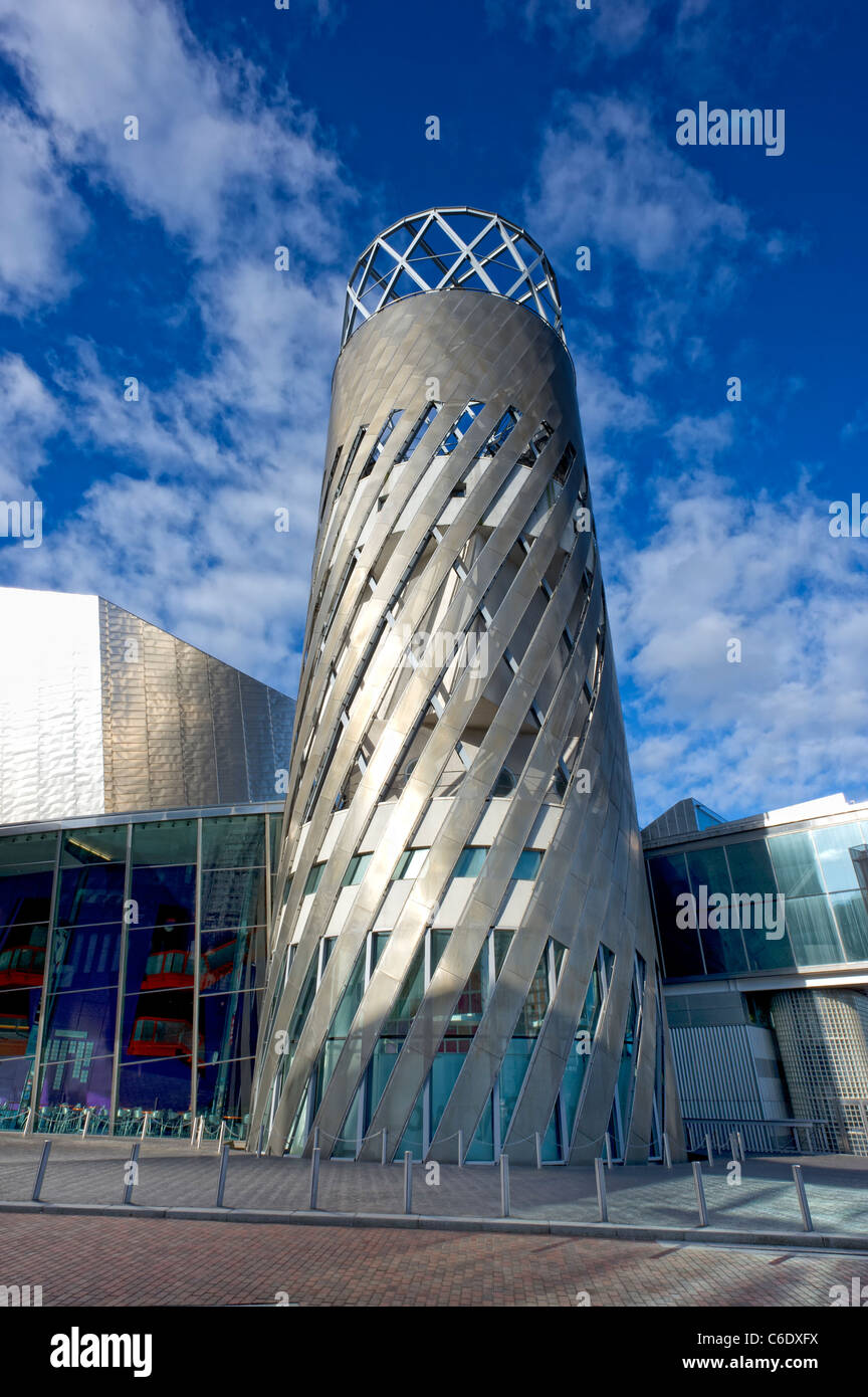 Teil des Komplexes Lowry Theatre und Galerie in Salford Quays in der Nähe von Manchester, England Stockfoto