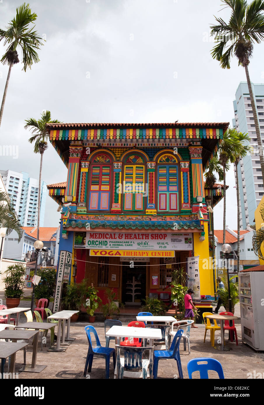 Traditionelles haus singapur Fotos und Bildmaterial in hoher