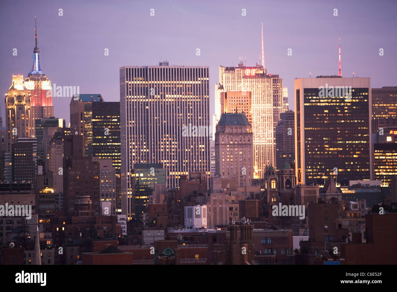 USA, New York State, New York City, Stadt Skylines Stockfoto