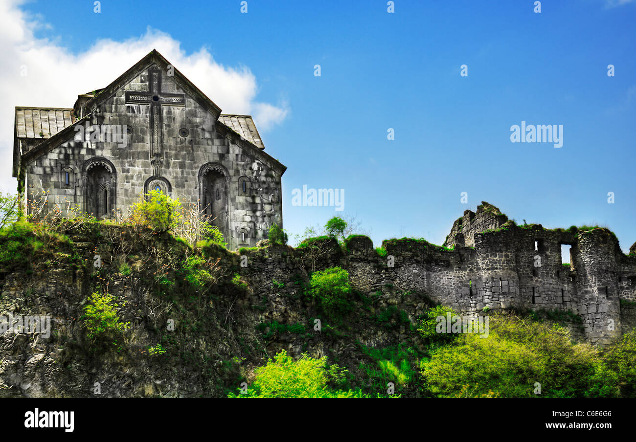 Alte armenische Kirche Stockfoto
